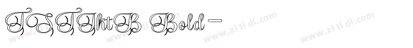 TSTJktB Bold字体转换
